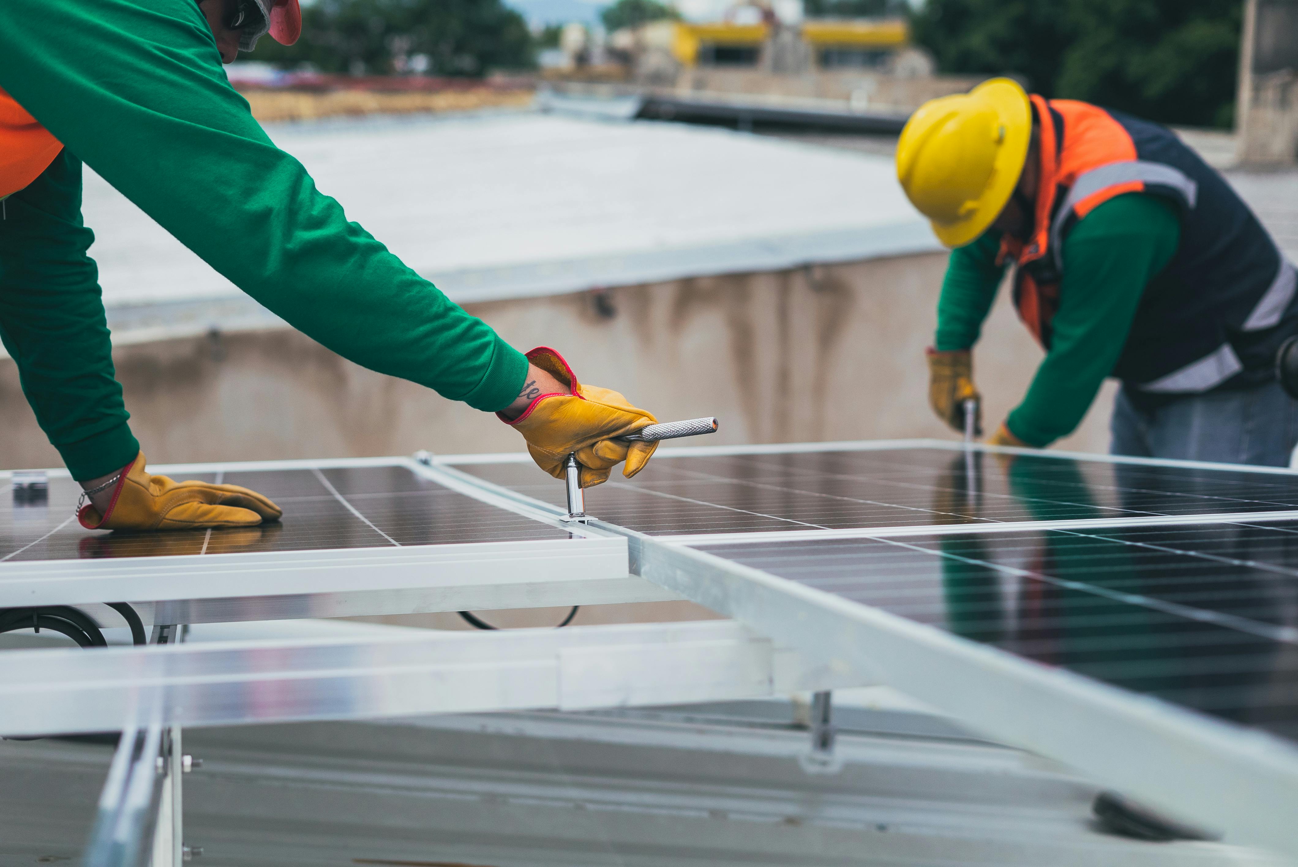 Zaweco solar installation